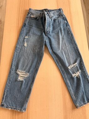 Express Distressed Dad Jean
